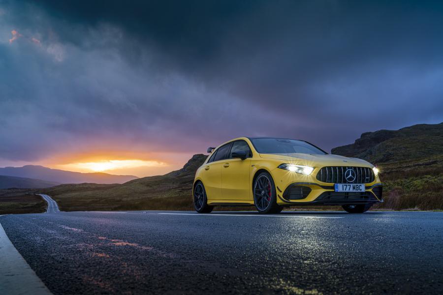  Mercedes-AMG A45 S 4Matic+ Aerodynamic Package (W177) 2019 года  (UK) (фото 54 из 68)